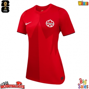 Canada Replica Home Stadium Shirt for Women World Cup 2026 Short Sleeve